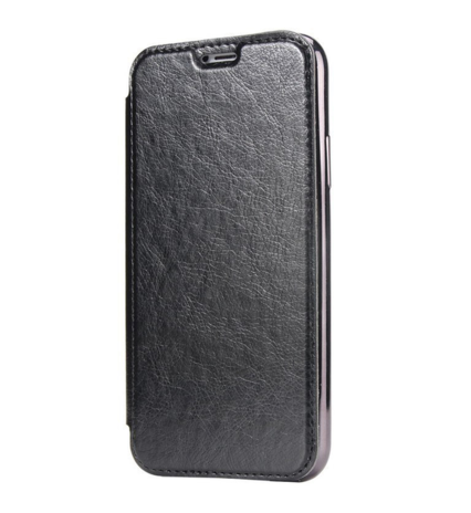 ShieldCase ShieldCase Étui à rabat galvanisé iPhone 12 Pro Max (noir) ShieldCase ShieldCase Étui à rabat galvanisé iPhone 12 Pro Max (noir)
