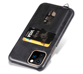 ShieldCase Coque vintage fente carte iPhone 12 Pro Max (noir) ShieldCase Coque vintage fente carte iPhone 12 Pro Max (noir)