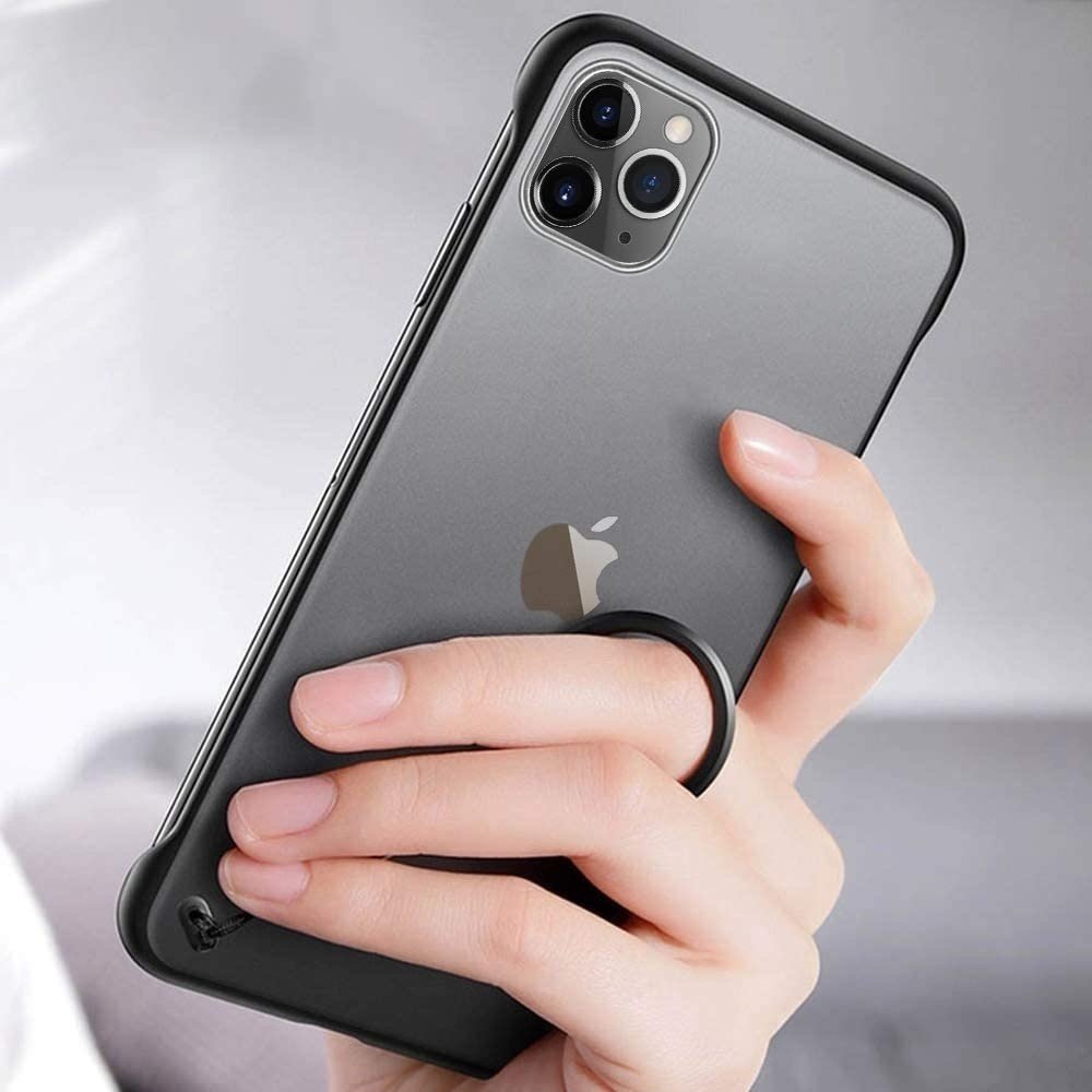 ShieldCase ShieldCase Coque Bumper fine iPhone 12 Pro Max (noir) ShieldCase ShieldCase Coque Bumper fine iPhone 12 Pro Max (noir)