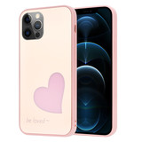 ShieldCase Coque iPhone 12 Pro Max Be Love ShieldCase Coque iPhone 12 Pro Max Be Love