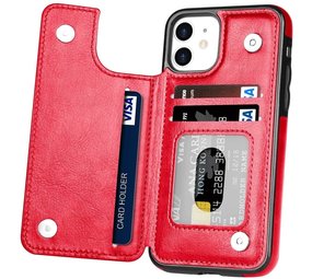ShieldCase Étui portefeuille iPhone 12 (rouge) ShieldCase Étui portefeuille iPhone 12 (rouge)