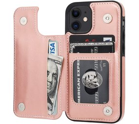 ShieldCase Étui portefeuille iPhone 12 (rose) ShieldCase Étui portefeuille iPhone 12 (rose)