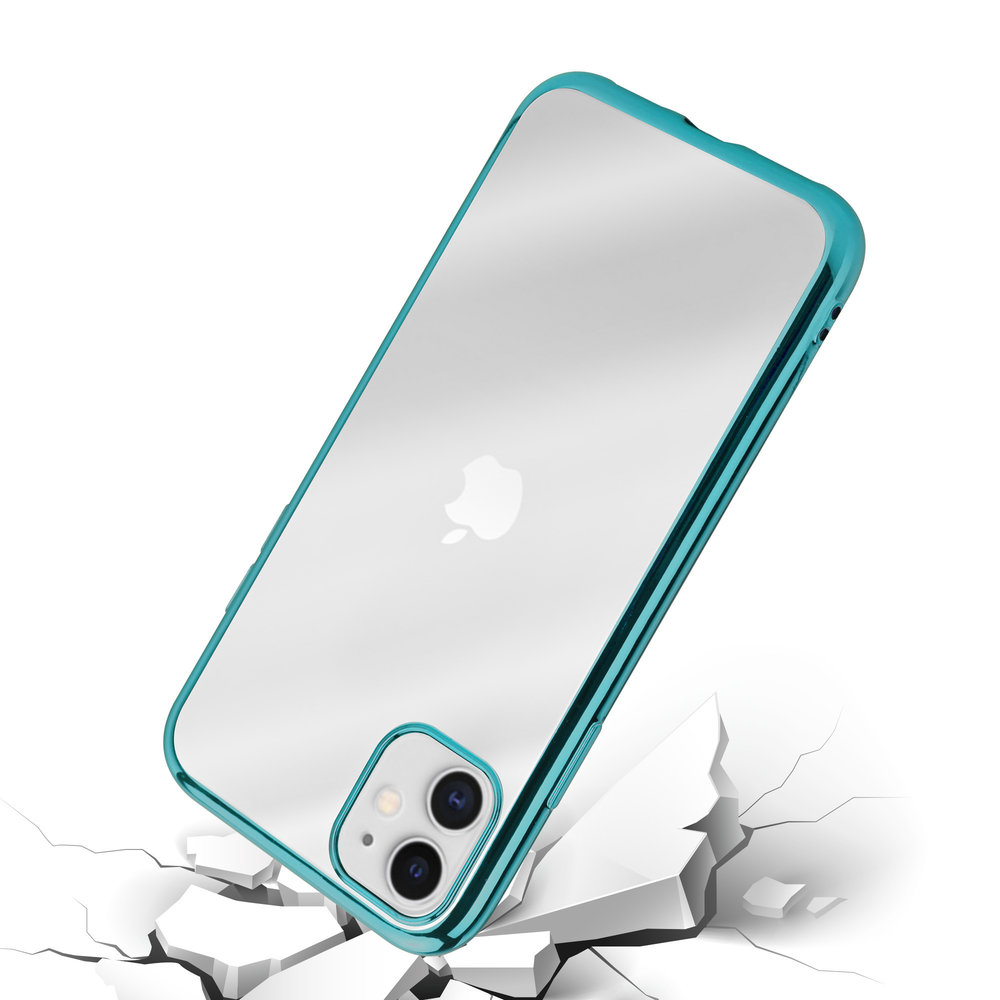 ShieldCase ShieldCase Coque Bumper Métallique iPhone 12 (vert) ShieldCase ShieldCase Coque Bumper Métallique iPhone 12 (vert)
