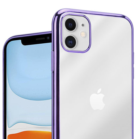 ShieldCase ShieldCase Coque Bumper Métallique iPhone 12 (violet) ShieldCase ShieldCase Coque Bumper Métallique iPhone 12 (violet)