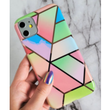 ShieldCase Coque marbre iPhone 12 (arc-en-ciel) ShieldCase Coque marbre iPhone 12 (arc-en-ciel)