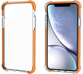 ShieldCase Coque antichoc bumper iPhone 12 (orange) ShieldCase Coque antichoc bumper iPhone 12 (orange)