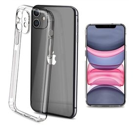 ShieldCase Coque silicone avec protection caméra iPhone 12 (transparent) ShieldCase Coque silicone avec protection caméra iPhone 12 (transparent)