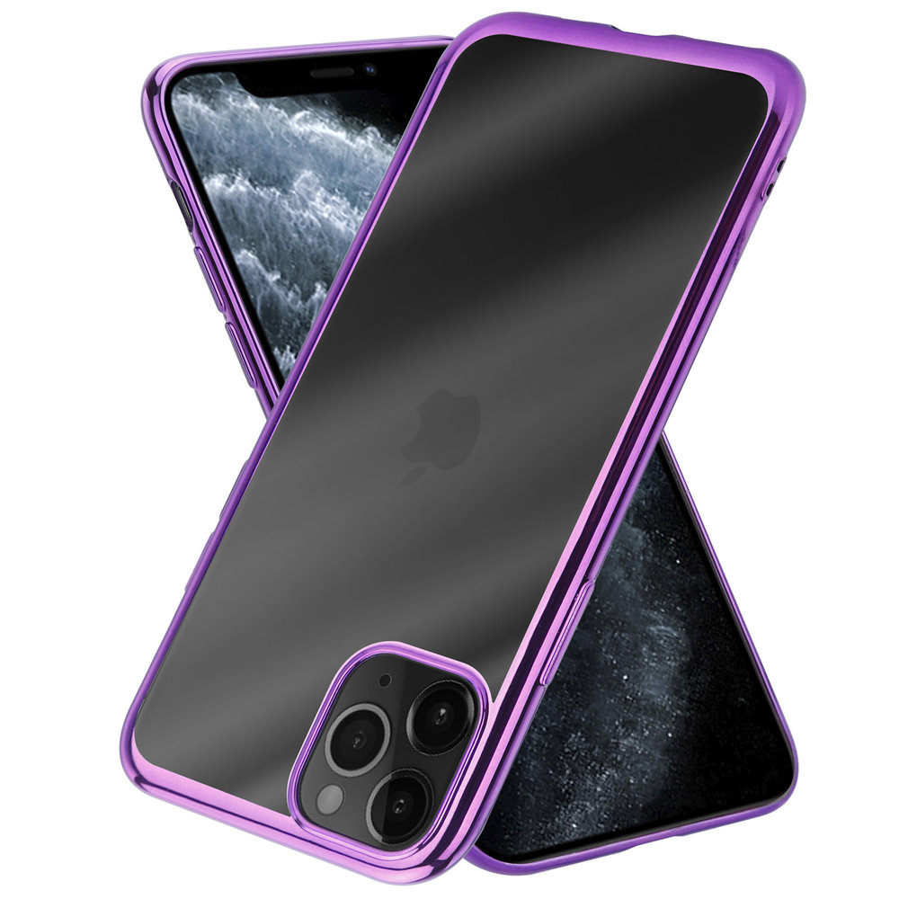 ShieldCase ShieldCase Coque Bumper Métallique iPhone 12 Pro (violet) ShieldCase ShieldCase Coque Bumper Métallique iPhone 12 Pro (violet)
