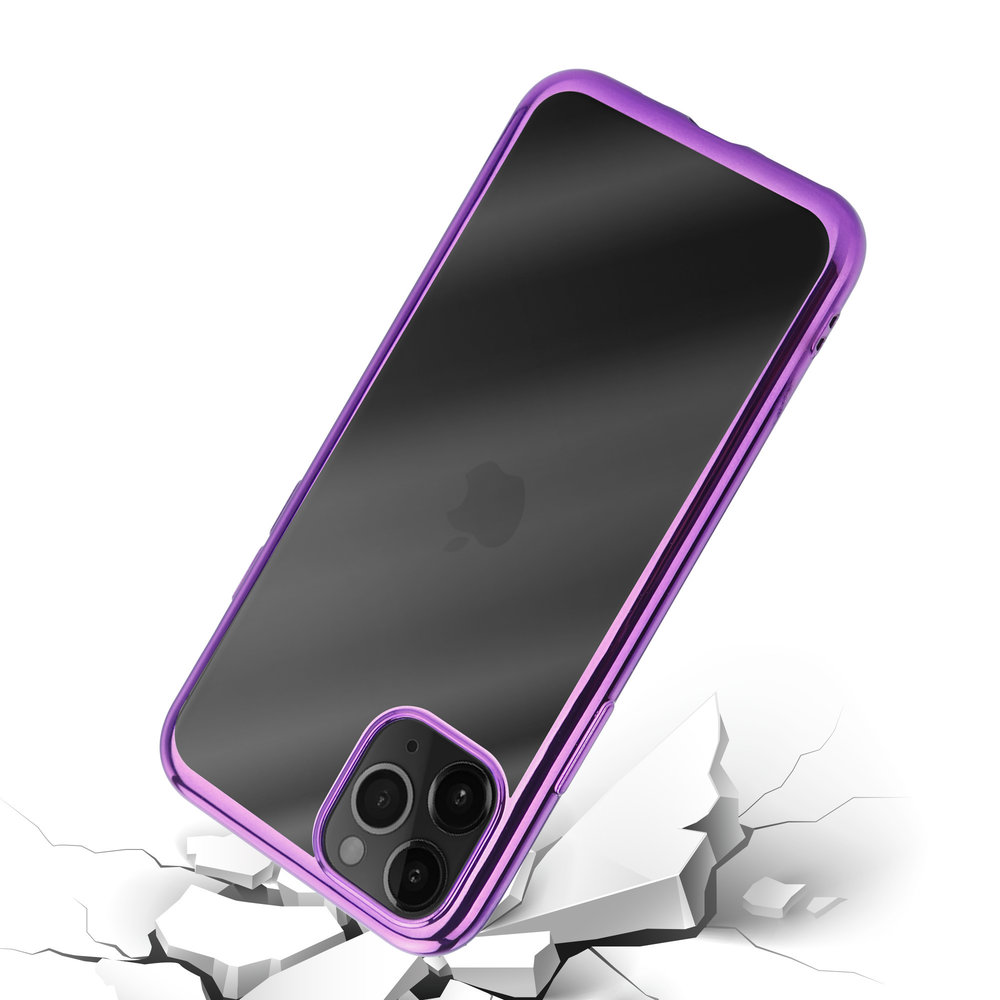 ShieldCase ShieldCase Coque Bumper Métallique iPhone 12 Pro (violet) ShieldCase ShieldCase Coque Bumper Métallique iPhone 12 Pro (violet)
