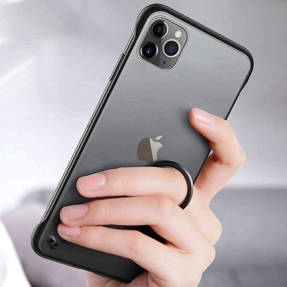 ShieldCase ShieldCase Coque Bumper fine iPhone 12 Pro (noir) ShieldCase ShieldCase Coque Bumper fine iPhone 12 Pro (noir)