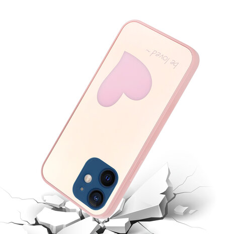 ShieldCase ShieldCase Coque iPhone 12 Mini Be Loved ShieldCase ShieldCase Coque iPhone 12 Mini Be Loved