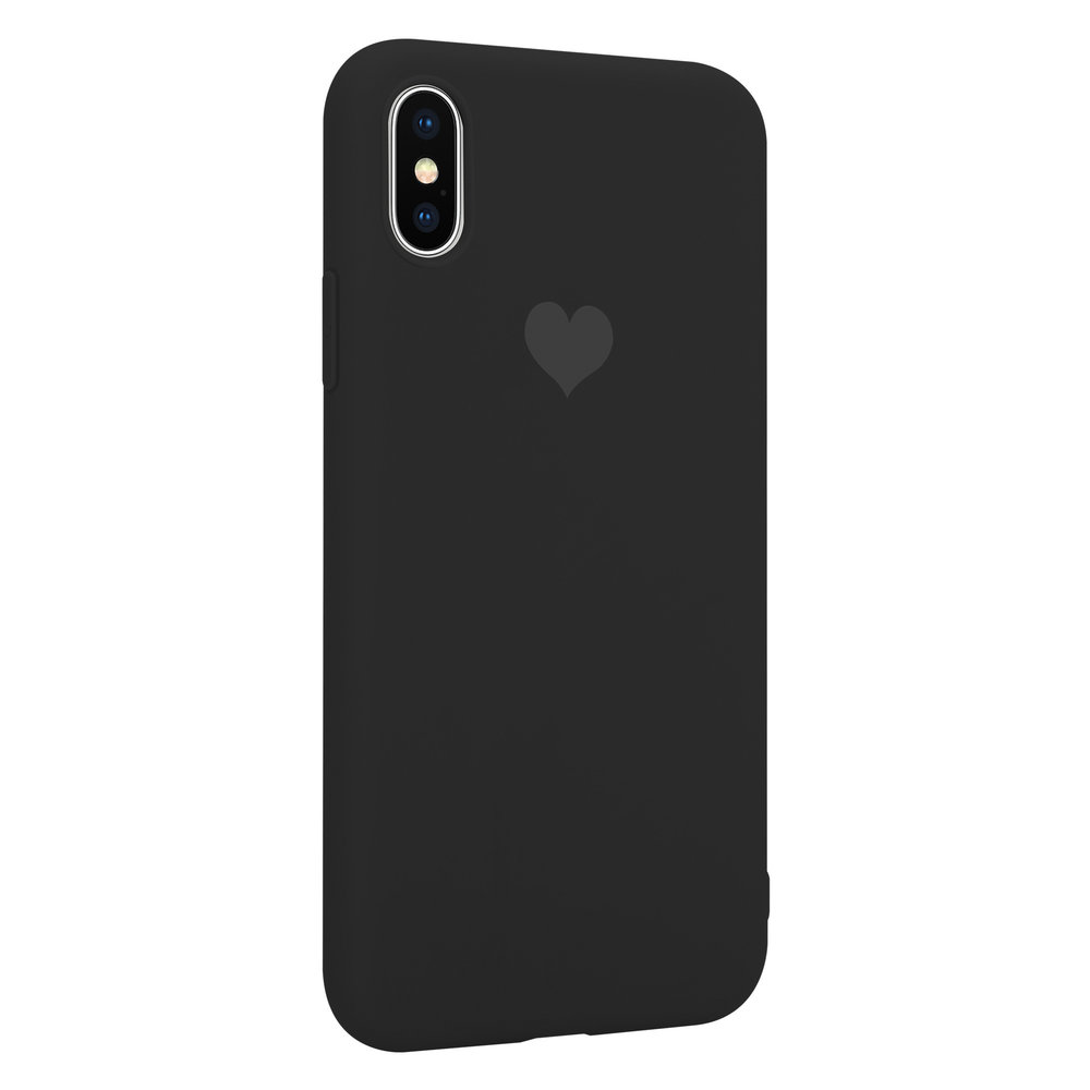 ShieldCase ShieldCase Coque silicone LOVE iPhone X / Xs (noir)