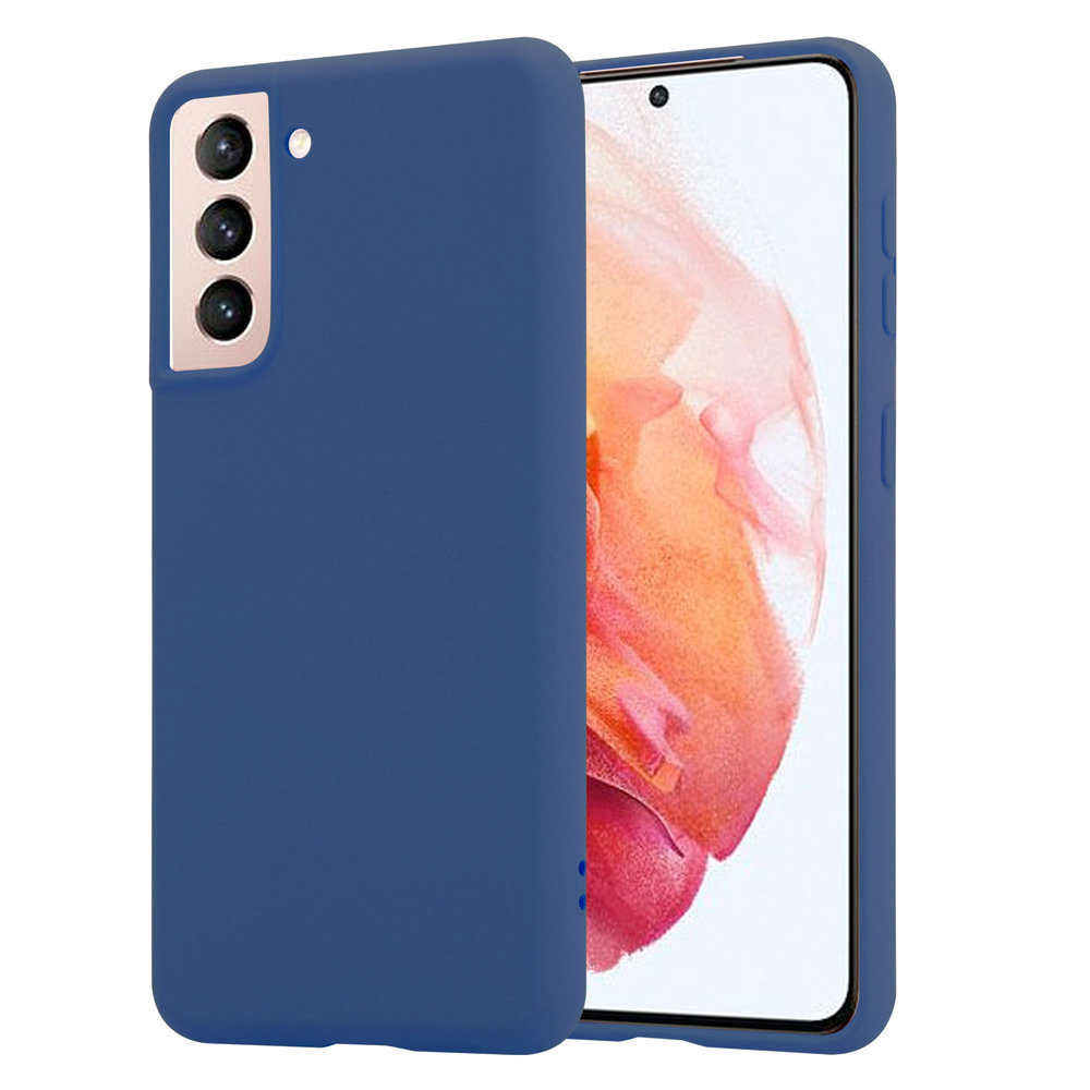 ShieldCase ShieldCase Coque silicone Samsung Galaxy S21 (bleu)