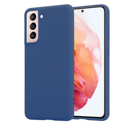 ShieldCase Coque silicone Samsung Galaxy S21 (bleu)