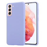 ShieldCase Coque silicone Samsung Galaxy S21 (violet)