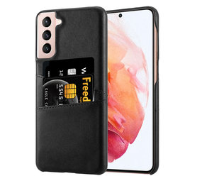 ShieldCase Coque vintage fente carte Samsung Galaxy S21 (noir)