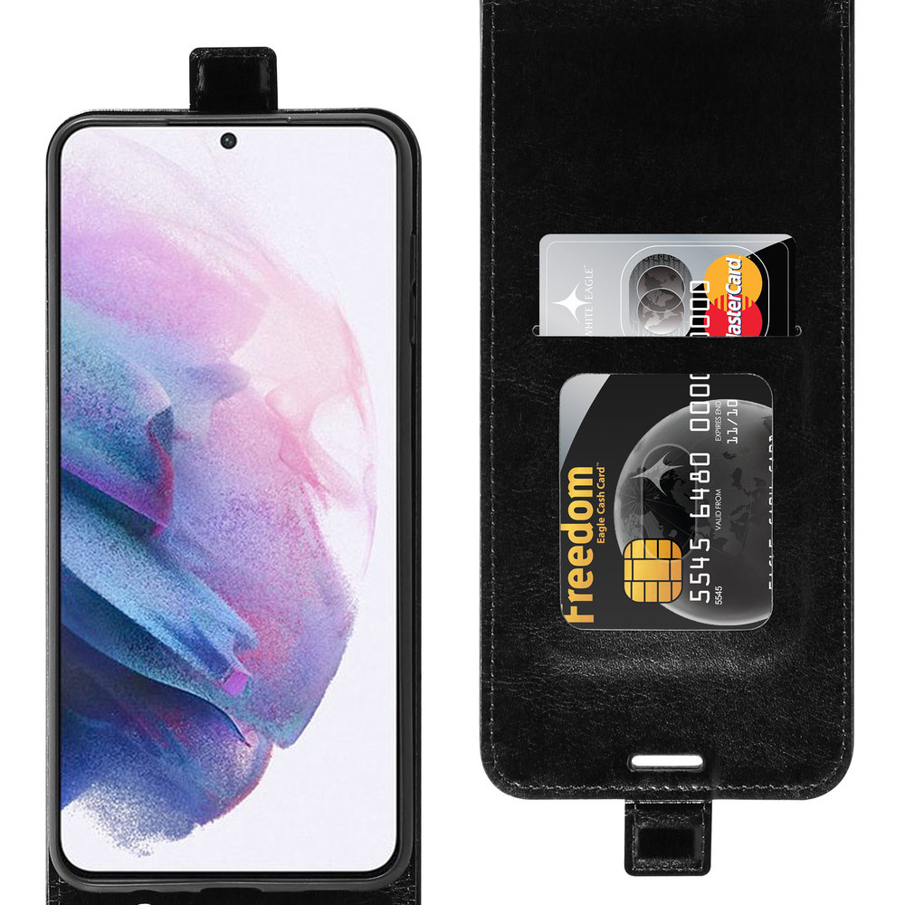 ShieldCase ShieldCase Étui à rabat Samsung Galaxy S21 Plus (noir) ShieldCase ShieldCase Étui à rabat Samsung Galaxy S21 Plus (noir)