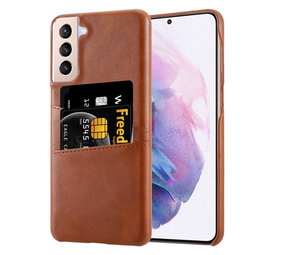 ShieldCase Coque vintage avec fente pour carte Samsung Galaxy S21 Plus (marron) ShieldCase Coque vintage avec fente pour carte Samsung Galaxy S21 Plus (marron)