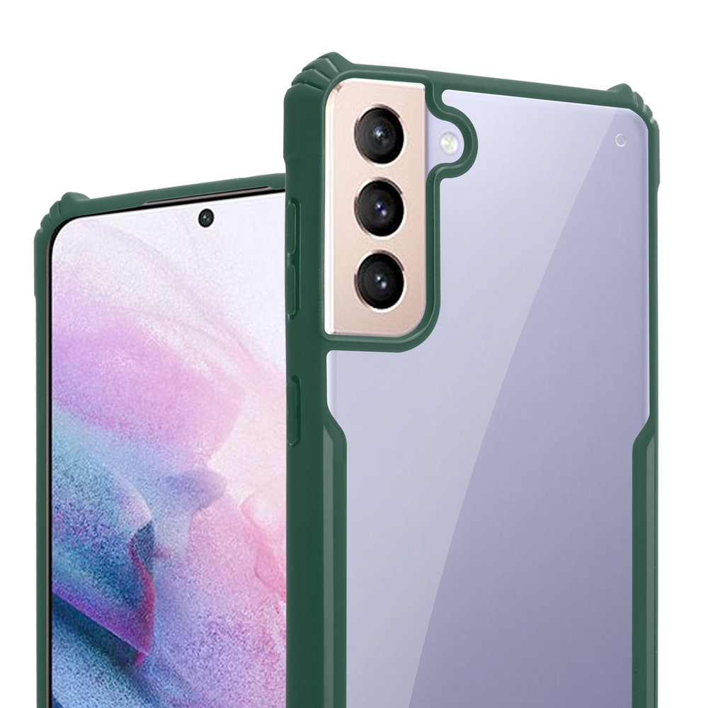 ShieldCase ShieldCase Coque Bumper Samsung Galaxy S21 Plus (vert) ShieldCase ShieldCase Coque Bumper Samsung Galaxy S21 Plus (vert)