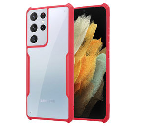 ShieldCase Coque Bumper Samsung Galaxy S21 Ultra (rouge)