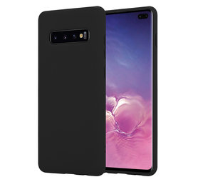 ShieldCase Coque silicone Samsung Galaxy S10 Plus (noir)