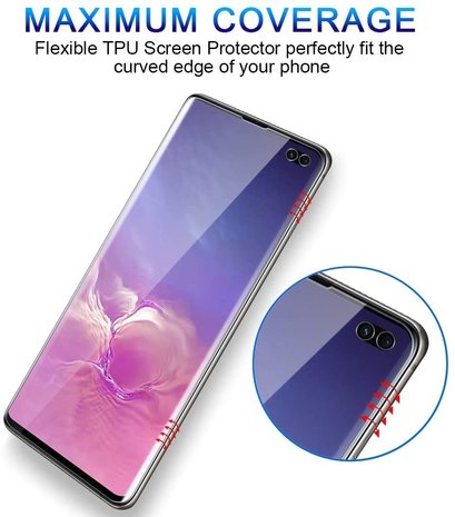 ShieldCase ShieldCase Protecteur d'écran film Samsung Galaxy S10 Plus