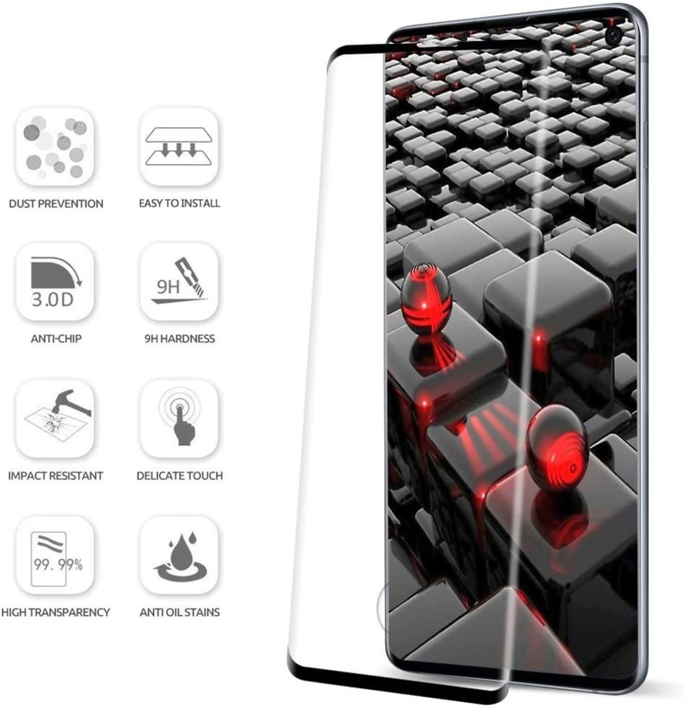 ShieldCase ShieldCase Protecteur d'écran en verre trempé Samsung Galaxy S10 Plus ShieldCase ShieldCase Protecteur d'écran en verre trempé Samsung Galaxy S10 Plus