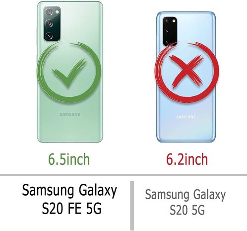 Coque antichoc Samsung Galaxy S20 FE (transparente) 