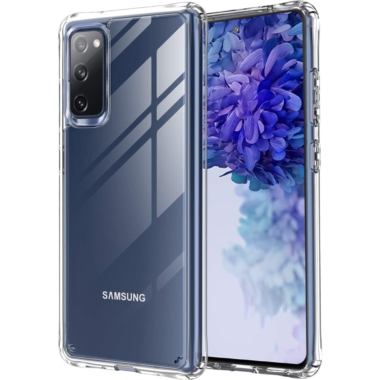 Coque silicone fine Samsung Galaxy S20 FE (transparente) - Coque