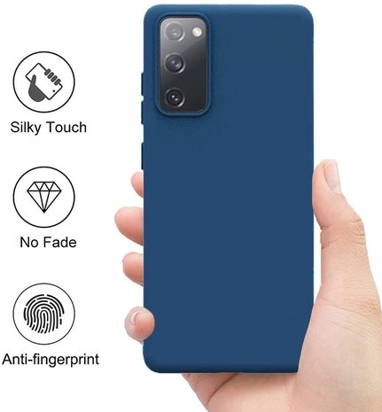 ShieldCase ShieldCase Coque silicone Samsung Galaxy S20 FE (bleu)