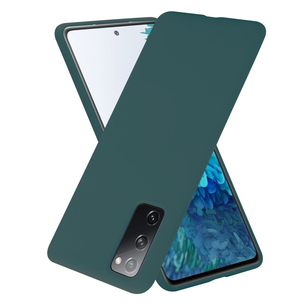 ShieldCase ShieldCase Coque silicone Samsung Galaxy S20 FE (vert foncé)