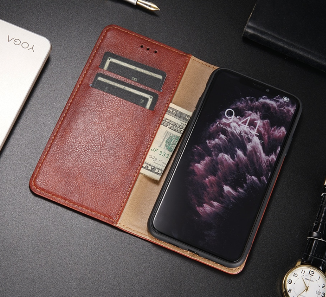 ShieldCase ShieldCase Étui portefeuille Samsung Galaxy S20 FE (marron) ShieldCase ShieldCase Étui portefeuille Samsung Galaxy S20 FE (marron)