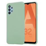 ShieldCase Coque silicone Samsung Galaxy A32 5G (vert clair)