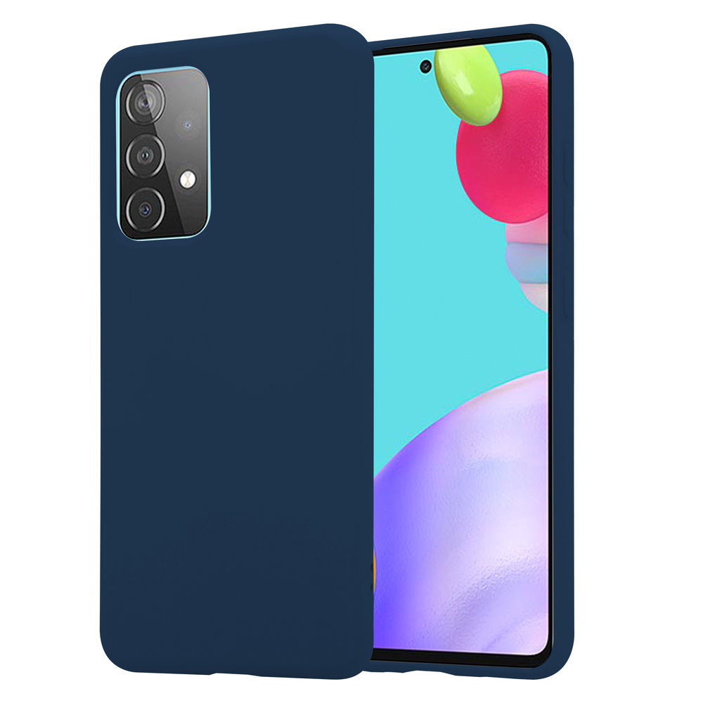 ShieldCase ShieldCase Coque silicone Samsung Galaxy A52 (bleu) ShieldCase ShieldCase Coque silicone Samsung Galaxy A52 (bleu)