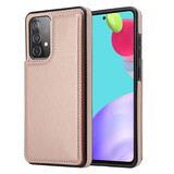 ShieldCase Étui Portefeuille Samsung Galaxy A52 (rose)