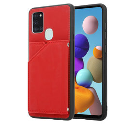 ShieldCase Étui Portefeuille avec sangle Samsung Galaxy A21s (rouge) ShieldCase Étui Portefeuille avec sangle Samsung Galaxy A21s (rouge)