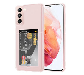 ShieldCase Coque antichoc porte carte Samsung Galaxy S21 (transparent)