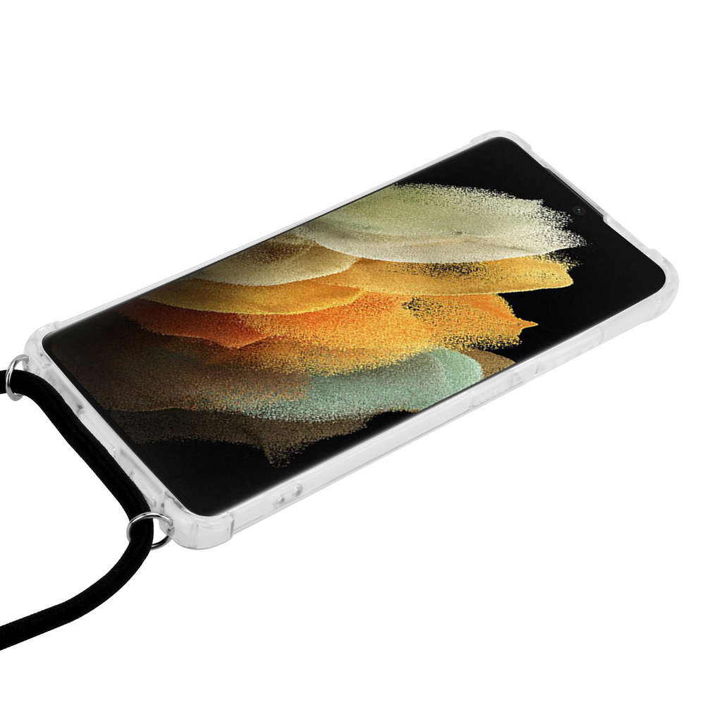 ShieldCase ShieldCase Coque anitchoc avec cordon Samsung Galaxy S21 Ultra (transparent)