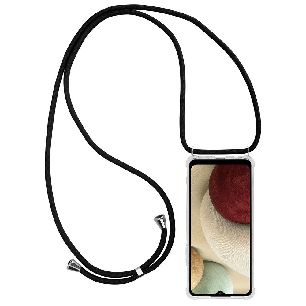 ShieldCase ShieldCase Coque antichoc avec cordon Samsung Galaxy A12 (transparent) ShieldCase ShieldCase Coque antichoc avec cordon Samsung Galaxy A12 (transparent)