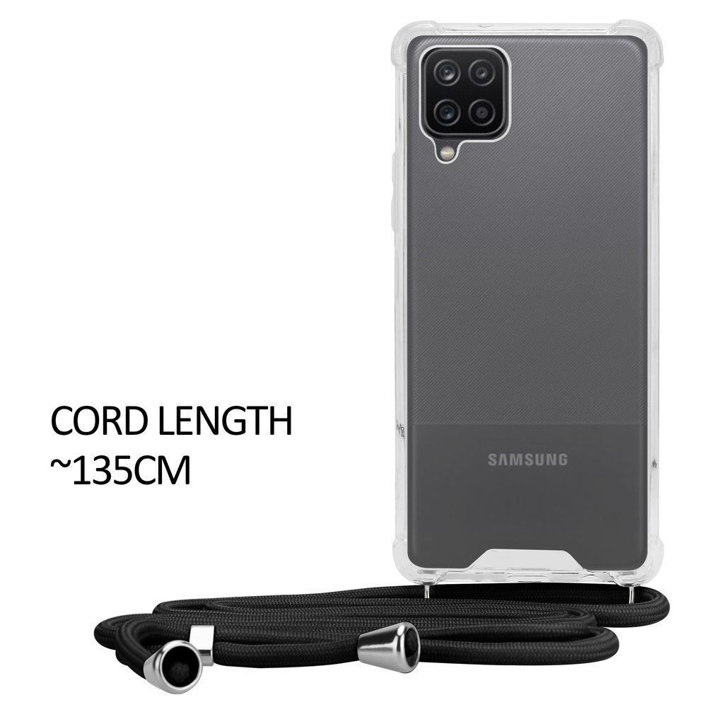 ShieldCase ShieldCase Coque antichoc avec cordon Samsung Galaxy A12 (transparent) ShieldCase ShieldCase Coque antichoc avec cordon Samsung Galaxy A12 (transparent)