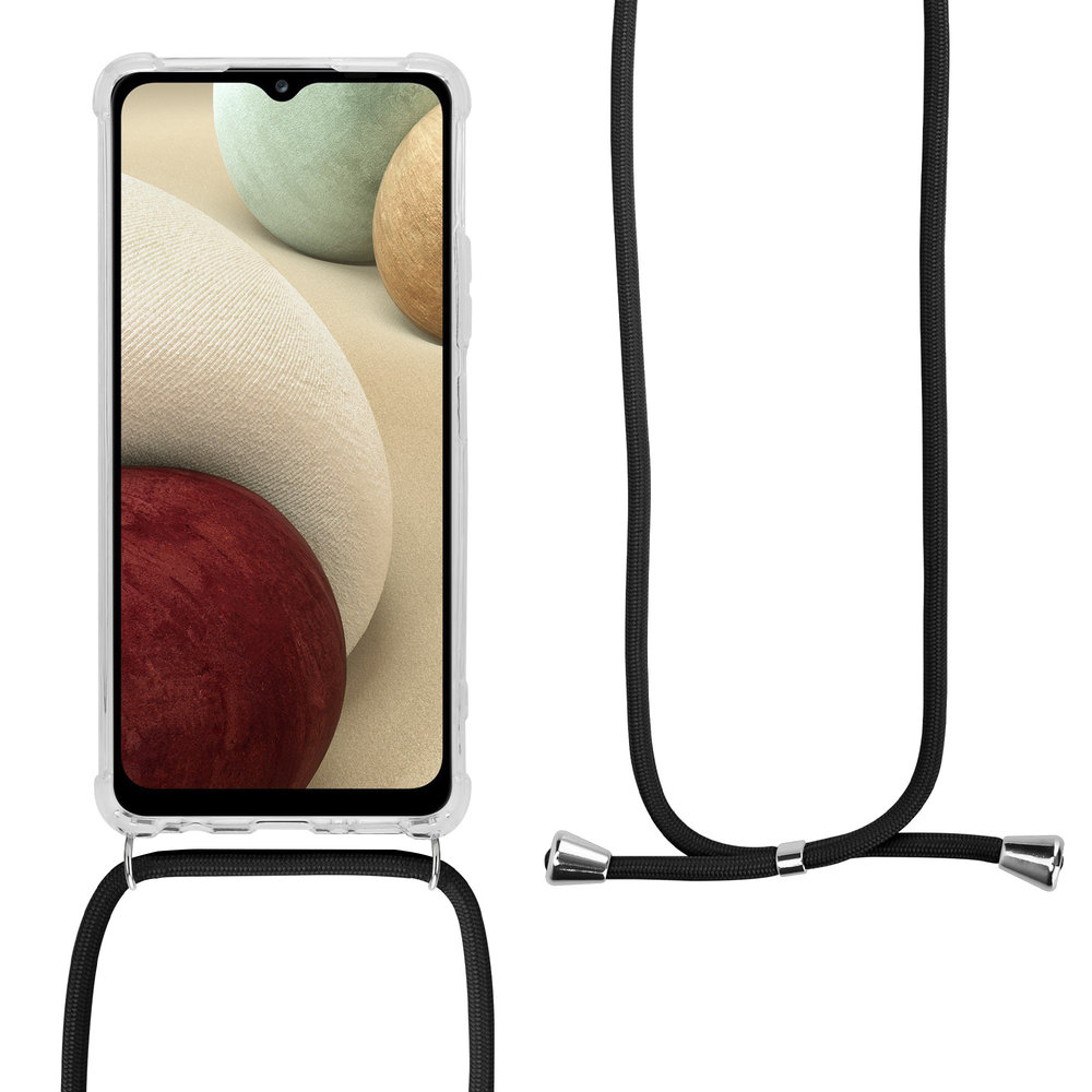 ShieldCase ShieldCase Coque antichoc avec cordon Samsung Galaxy A12 (transparent) ShieldCase ShieldCase Coque antichoc avec cordon Samsung Galaxy A12 (transparent)