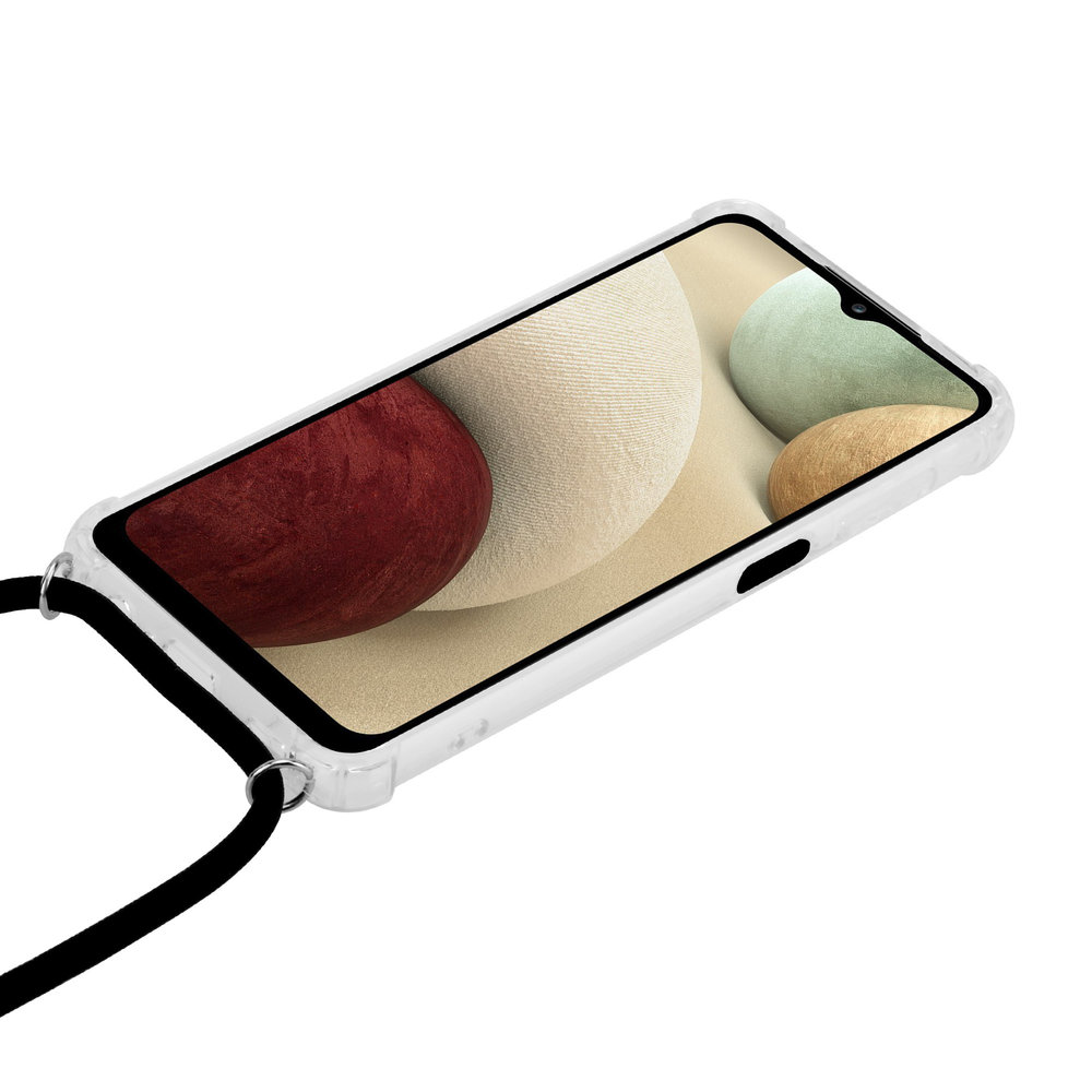 ShieldCase ShieldCase Coque antichoc avec cordon Samsung Galaxy A12 (transparent) ShieldCase ShieldCase Coque antichoc avec cordon Samsung Galaxy A12 (transparent)