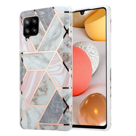 ShieldCase ShieldCase Coque Samsung A42 marbre (blanc) ShieldCase ShieldCase Coque Samsung A42 marbre (blanc)