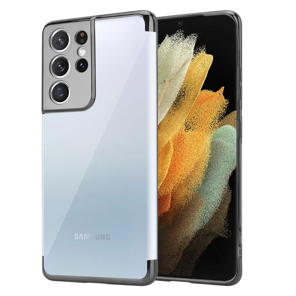 ShieldCase ShieldCase Coque Bumper Métallique Samsung Galaxy S21 Ultra (noir) ShieldCase ShieldCase Coque Bumper Métallique Samsung Galaxy S21 Ultra (noir)