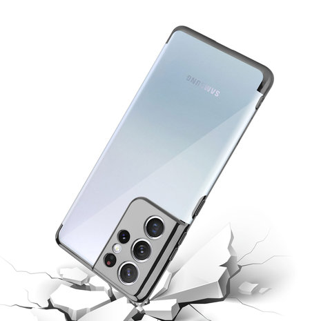 ShieldCase ShieldCase Coque Bumper Métallique Samsung Galaxy S21 Ultra (noir) ShieldCase ShieldCase Coque Bumper Métallique Samsung Galaxy S21 Ultra (noir)