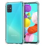 Ceezs Coque Samsung Galaxy A51 antichoc protection de caméra (transparent) Ceezs Coque Samsung Galaxy A51 antichoc protection de caméra (transparent)