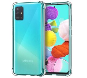 Ceezs Coque Samsung Galaxy A71 antichoc protection de caméra (transparent)