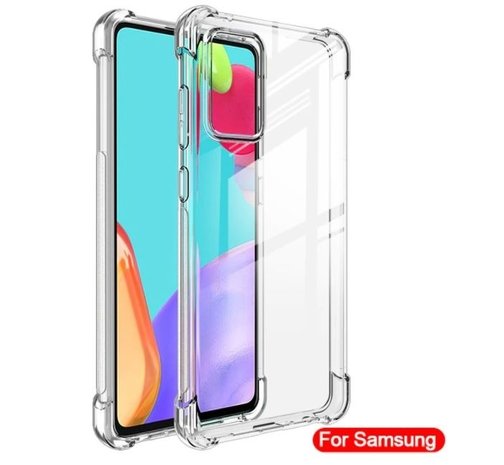 Ceezs Ceezs Coque Samsung Galaxy A71 antichoc protection de caméra (transparent)