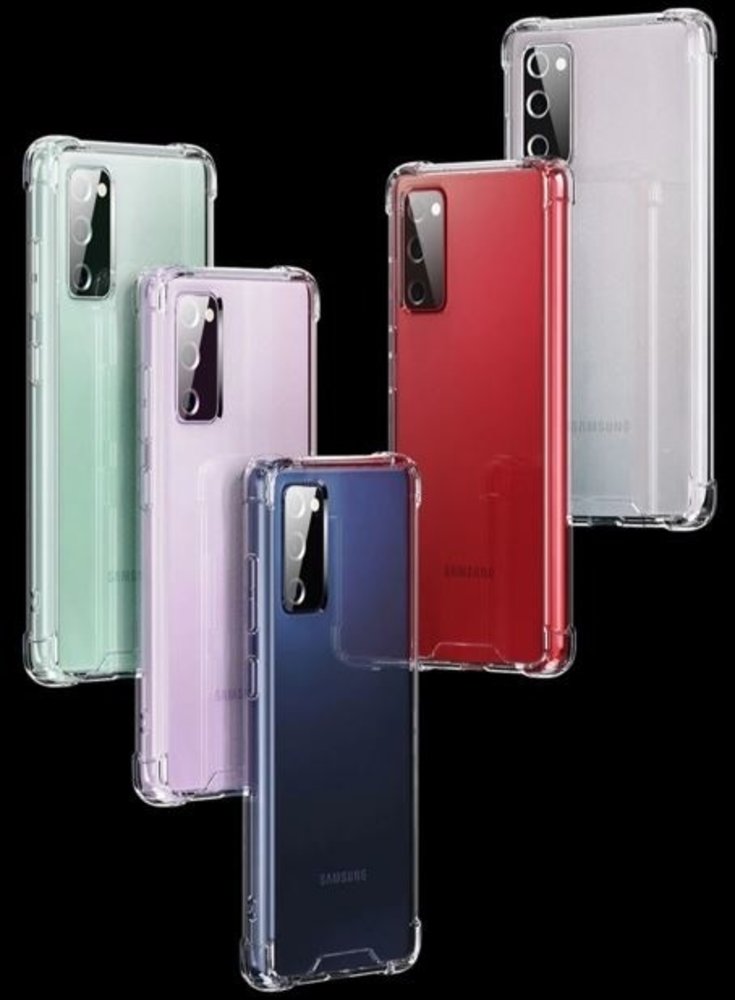 Ceezs Ceezs Coque Samsung Galaxy S20 antichoc protection de caméra (transparent) Ceezs Ceezs Coque Samsung Galaxy S20 antichoc protection de caméra (transparent)