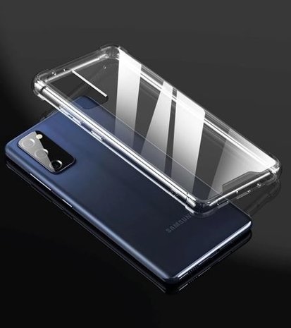 Ceezs Ceezs Coque Samsung Galaxy S20 antichoc protection de caméra (transparent) Ceezs Ceezs Coque Samsung Galaxy S20 antichoc protection de caméra (transparent)